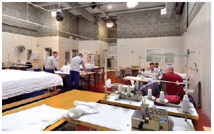 Textiles – A textile workshop in HMP Kilmarnock Textiles – A textile workshop in HMP Kilmarnock