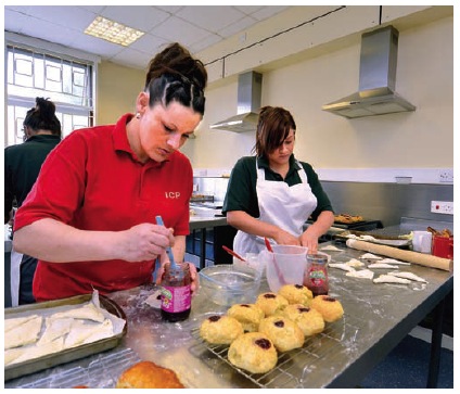Life Skills – Training in the kitchen is a useful and practical way to spend time at HMP and YOI Cornton Vale Life Skills – Training in the kitchen is a useful and practical way to spend time at HMP and YOI Cornton Vale