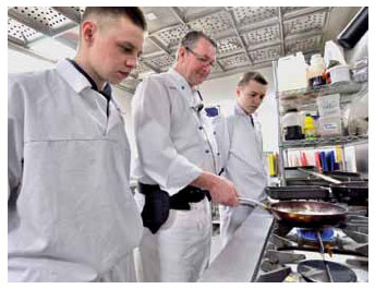 HMYOI Polmont - catering training kitchen