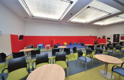 Children’s play area within Visits at HMP Low Moss