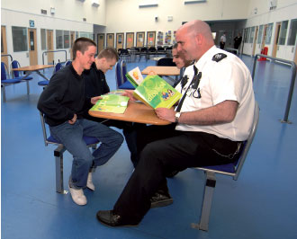 Prisoners and staff