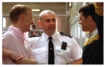prison staff and prisoners