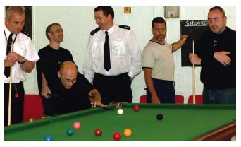 prison staff and prisoners