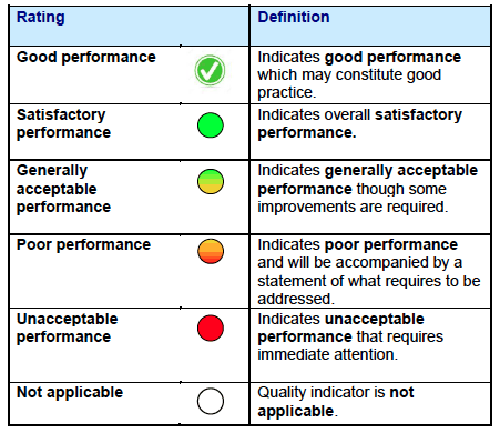 Performance Ratings and Definitions
